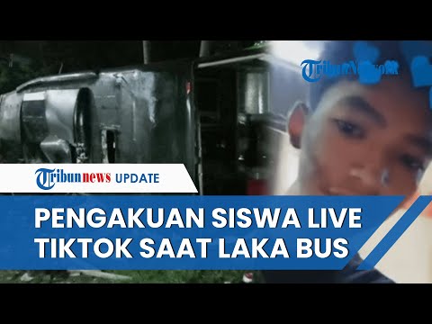 Pengakuan Siswa SMK Lingga Kencana usai Live TikTok saat Kecelakaan Bus di Ciater: Maaf Banget
