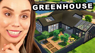 I built a garden house with the new kits 🌱The Sims 4