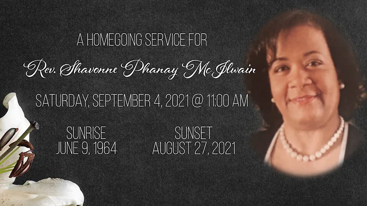 Homegoing Services for Reverend Shavonne Phanay Mc...