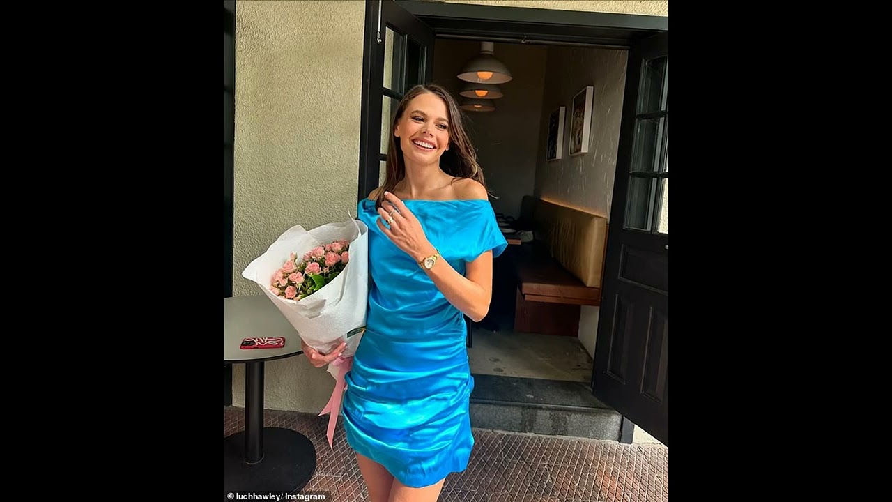 Nicole Kidman's niece Lucia Hawley smiles with boyfriend Henry Poole as she celebrates her 26th birt