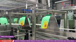 Efficient 15L HDPE Plastic Edible Oil Cans Filling & Capping Solutions at 15 Cans/Min - Clearpack