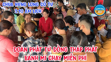 Mẹ Mẫu Tiền Giang : Đoàn Phật Tử Lai Vung Đồng Tháp Về Mẹ Mẫu Tiền Giang Phát Bánh Mì Chay Miễn Phí
