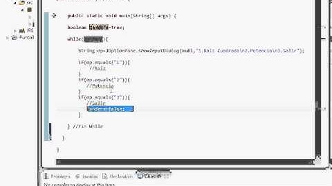 Ejemplo Cajas de Dialogo - Menús Java
