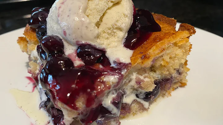 Double Crusted Blueberry Cobbler!!!