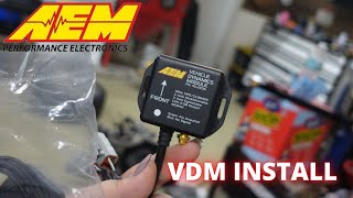 AEM Vehicle Dynamics Module (VDM) install in Evo 8
