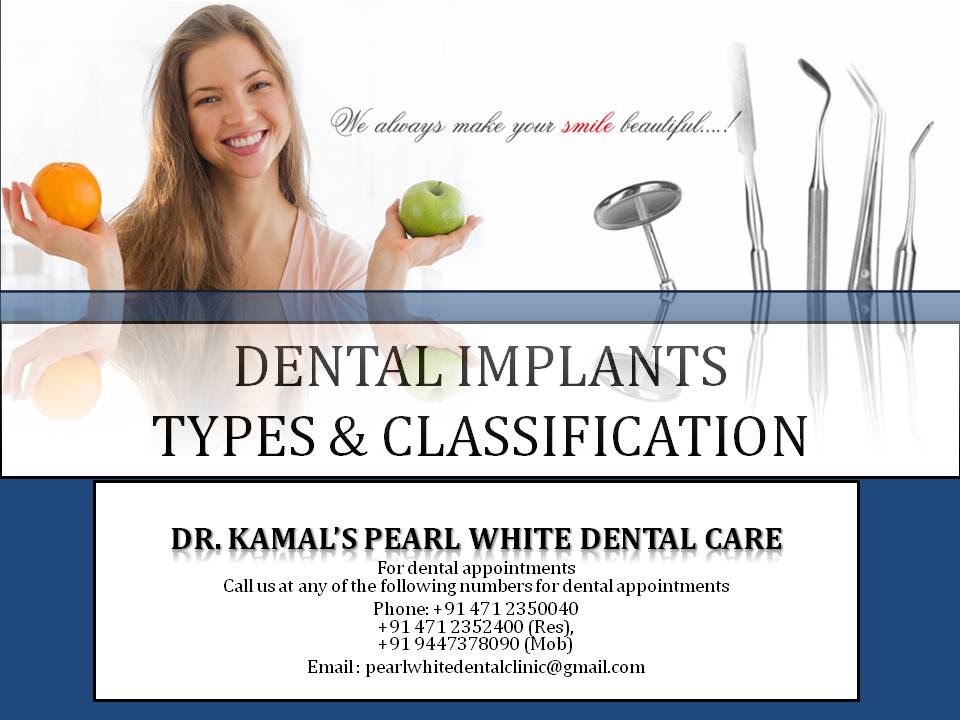 Types And Classification of Dental Implants YouTube