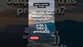 Python arrays