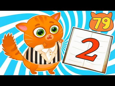 Суровый КОТИК БУБУ №79. Кот получил ДВОЙКУ. Мультик ИГРА про котят на Хвостик ТВ