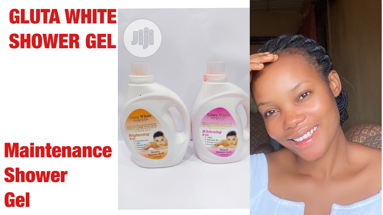 GLUTA WHITE SHOWER GEL REVIEWglutawhite showergel skincare YouTube