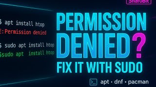 sudo & Package Managers Explained — apt, dnf, pacman (Beginner)
