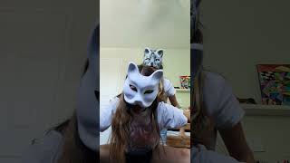 BESTIE FACE REVEAL!!!) (I flipped her mask off on purpose but she doesn't know, lol) #BFF #furry