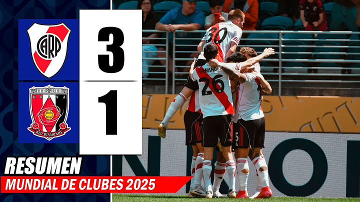 RIVER PLATE vs URAWA RED 3-1 | GOLES y RESUMEN  | MUNDIAL de CLUBES 2025