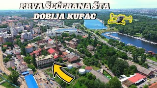 Beograd Stara ŠEĆERANA šta dobija novi kupac dron video zemljišta i deo novog placa Beograda na vodi