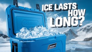 Coleman Pro Cooler Tested! Ice Retention Results Will Shock You