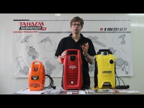 Обзор автомобильных моек от сети Тандем