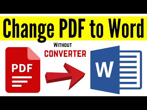 Como converter PDF para Word