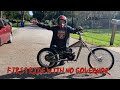 Schwinn Occ chopper first test ride with no governor!! *79cc Preadator*