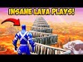 FLOOR IS LAVA *INSANE PLAYS* - Fortnite Funny Fails and WTF Moments! #511