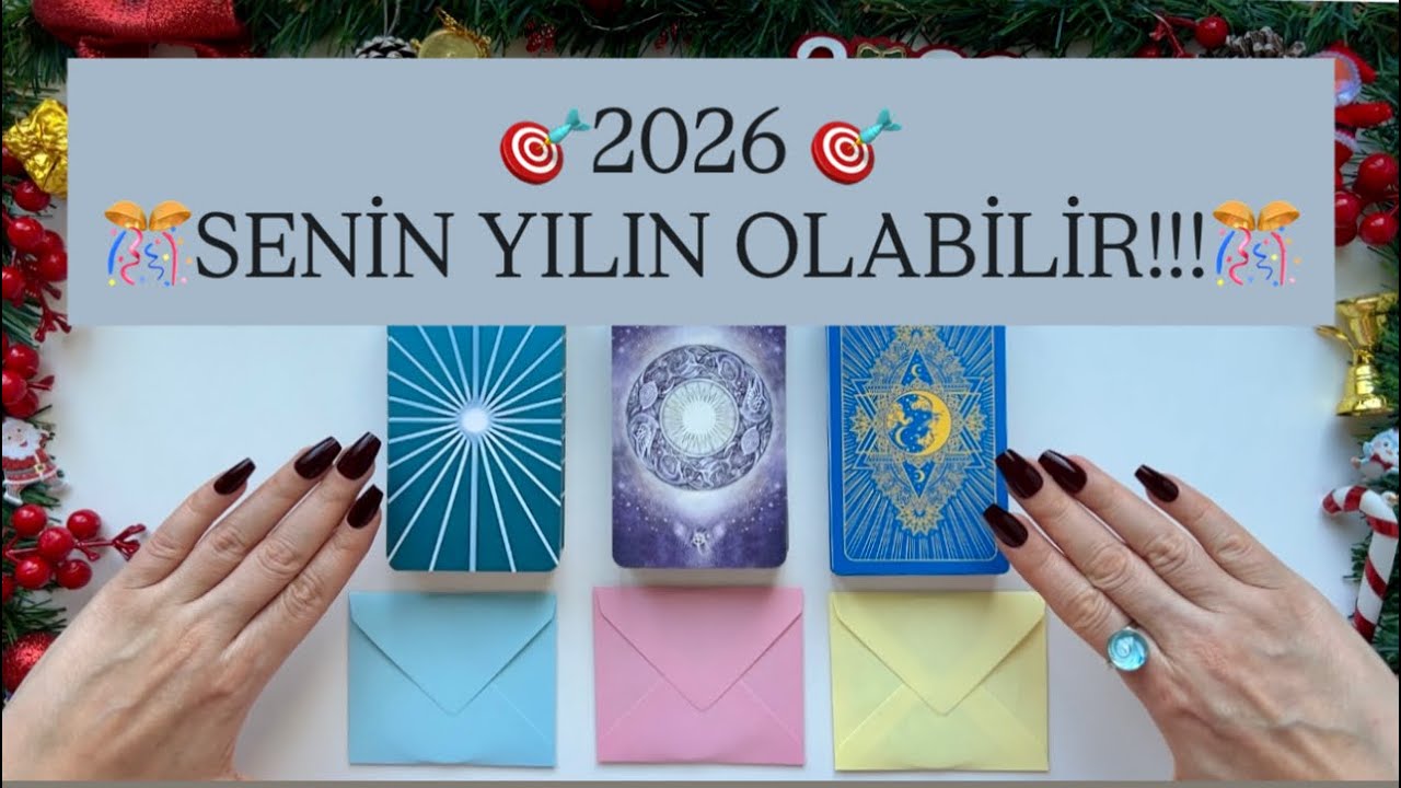 2026’da Seni Neler Bekliyor? | 3 Desteli TAROT Açılımı 🔮 Şok Gelişmeler!