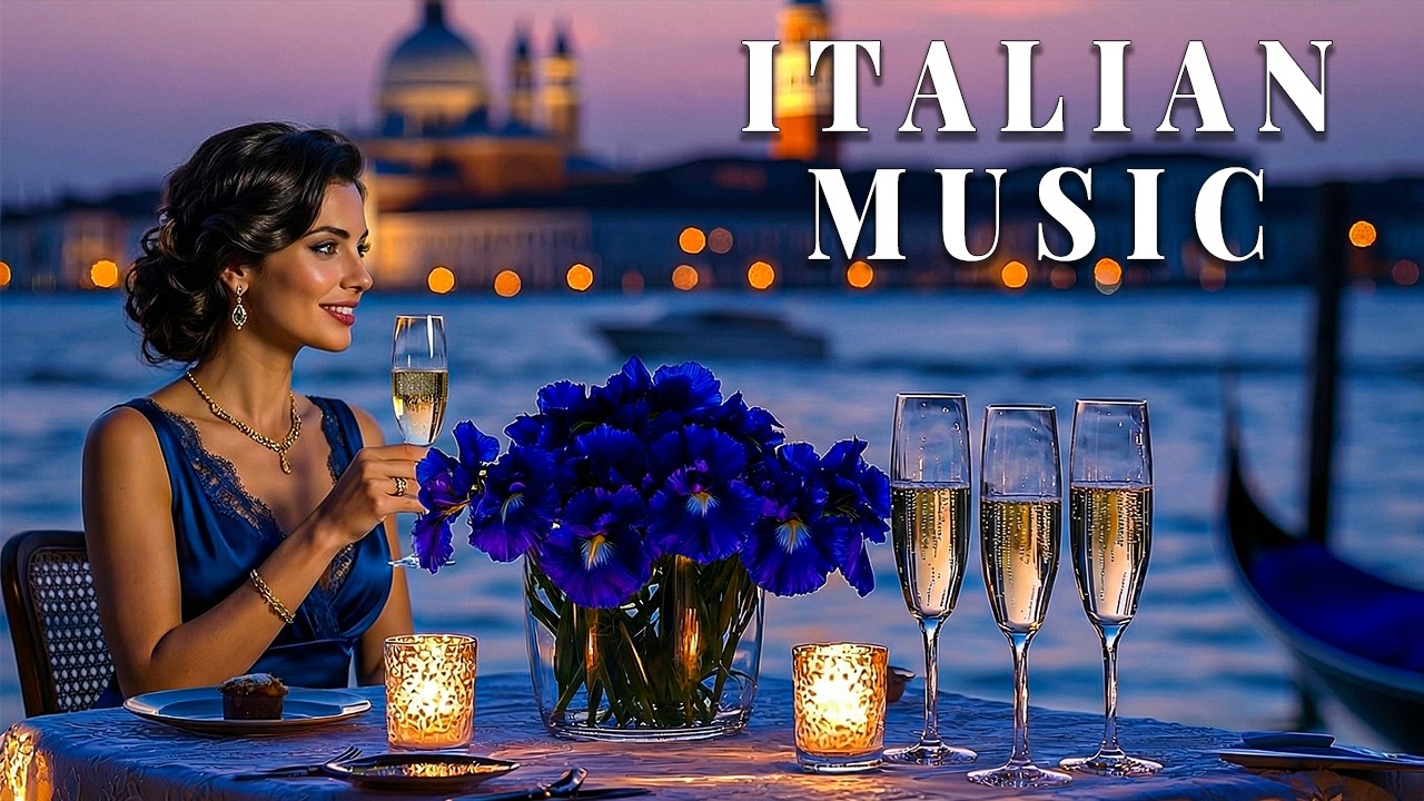 🎶 Italian Vibes & Mediterranean Music 🎶 2+ Hours Scenic Amalfi Coast & Lake Como Relaxation 4K