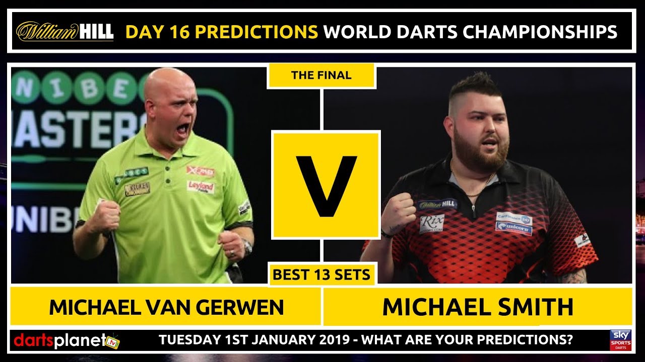 THE FINAL PREDICTION OF WORLD DARTS CHAMPIONSHIPS 2019 DAY 16 YouTube