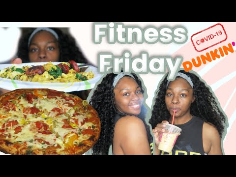 Fitness Friday| What I eat in a day, 2021 goals, step and resistance band workouts
