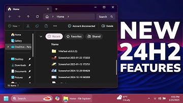 How to Enable All New Features in the Big Windows 11 24H2 January 2025 Update (Build 26100.3025)