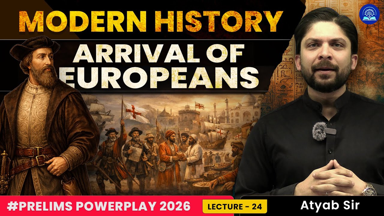 Arrival of Europeans in India | Modern History for UPSC Prelims 2026 ...