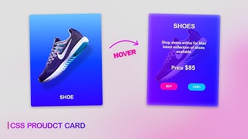 CSS eCommerce Product Card Design With Hover Animation Using HTML5 and CSS3 | Card Hover Effect
