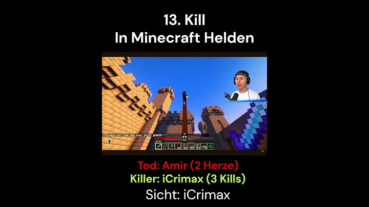 iCrimax tötet Amir in Minecraft Helden