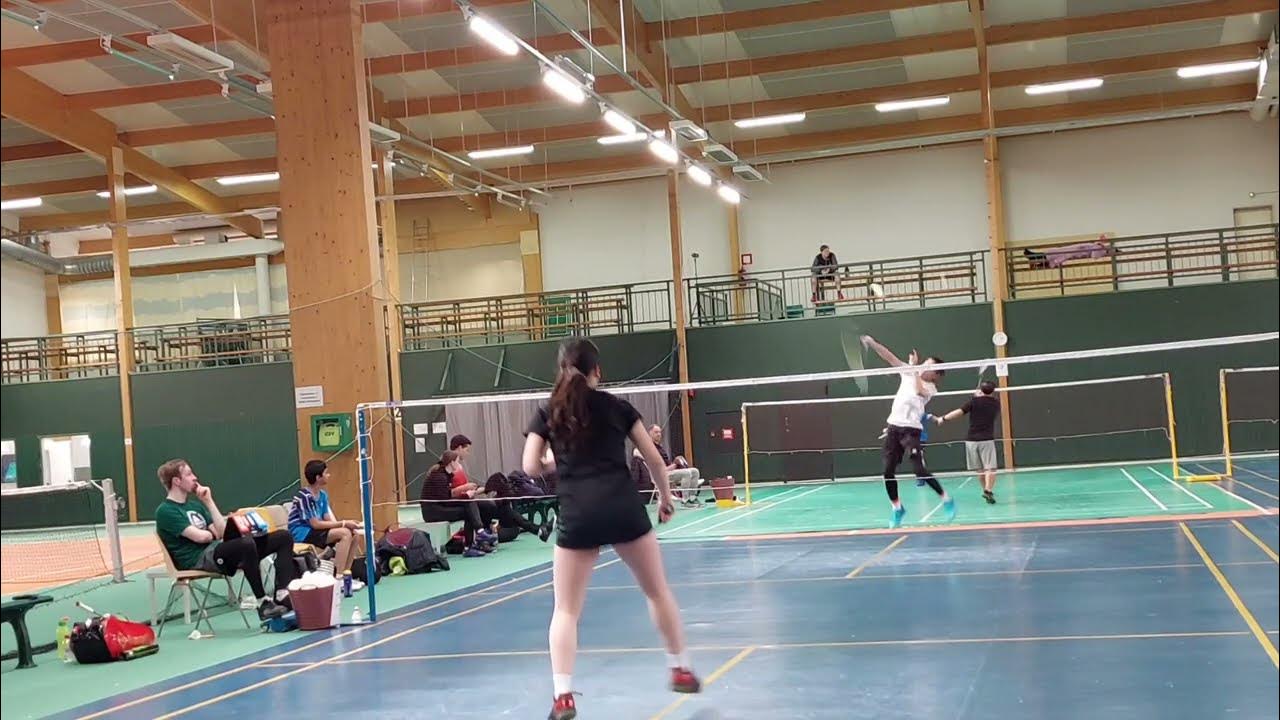 Perfect Placement with A Big Smash 😯 BADMINTON HIGHLIGHTS YouTube