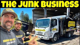 A Day In The Life In The Junk Removal Business (2024)  How Much Money Did We Make?