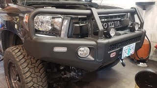 Toyota tundra pro with arb winch bumper and 4 inch ready lift kit