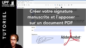 Créer votre signature manuscrite et l