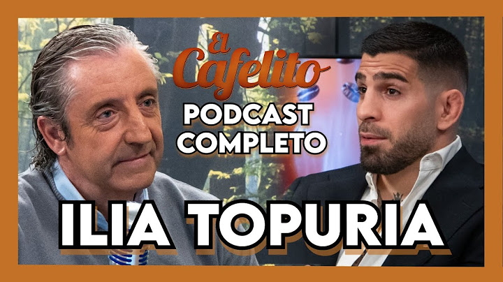 JOSEP PEDREROL'S COFFEE #6 | ILIA TOPURIA | FULL PODCAST