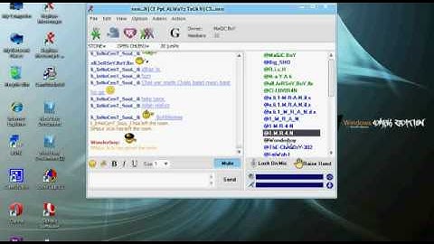 Beyluxe Messenger ! How To Join Multi Room With black Nick Name..