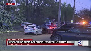 Two Memphis officers, two suspects shot in exchange of gunfire