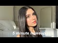 Maquillaje facil en 5 minutos, everyday 5 minute makeup tutorial