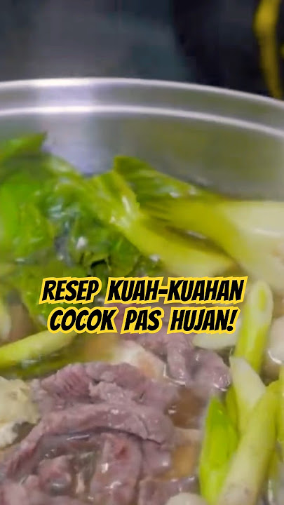 RESEP SHABU SHABU RUMAHAN ENAK BANGET! #resepshabushabu #resepjepang #shabushabu