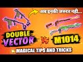 M1014 VS DOUBLE VECTOR || PRO TIPS AND TRICKS || FIREEYES GAMING || GARENA FREE FIRE