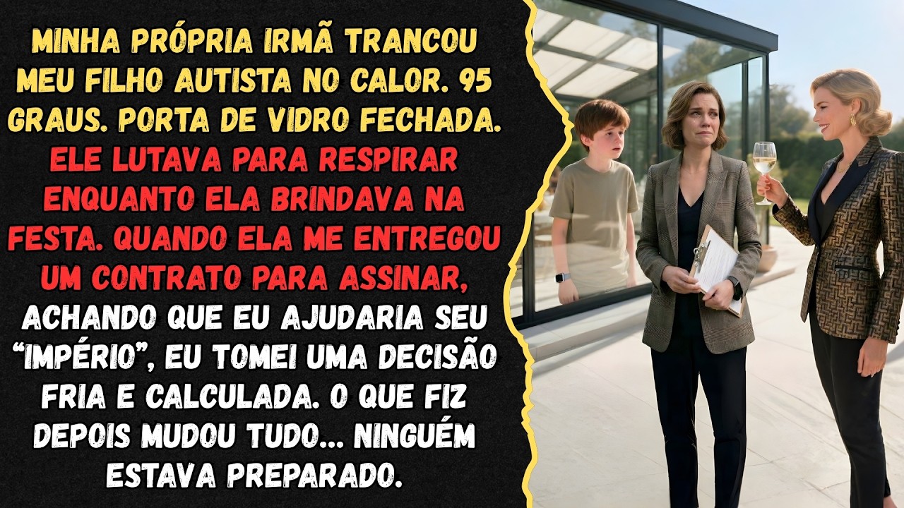 Minha Própria Irmã Trancou Meu Filho Autista No Calor — O Que Eu Fiz Em Seguida Surpreendeu A Todos…