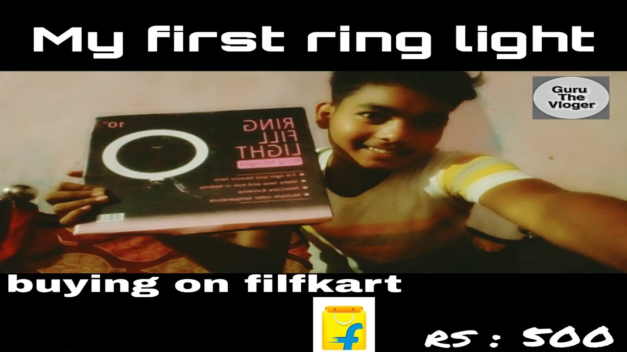 my  first ring light #vlog11