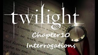 Twilight, Chapter 10 Audio Book. Relaxing ASMR Thunder, Rain and Fire Sounds (British Female Voice) News