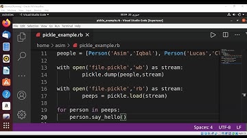 How to Serialize data with pickle in Python