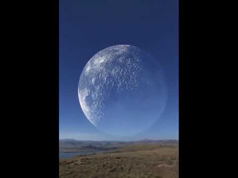 تصویری: آیا طلوع و غروب ماه وجود دارد؟