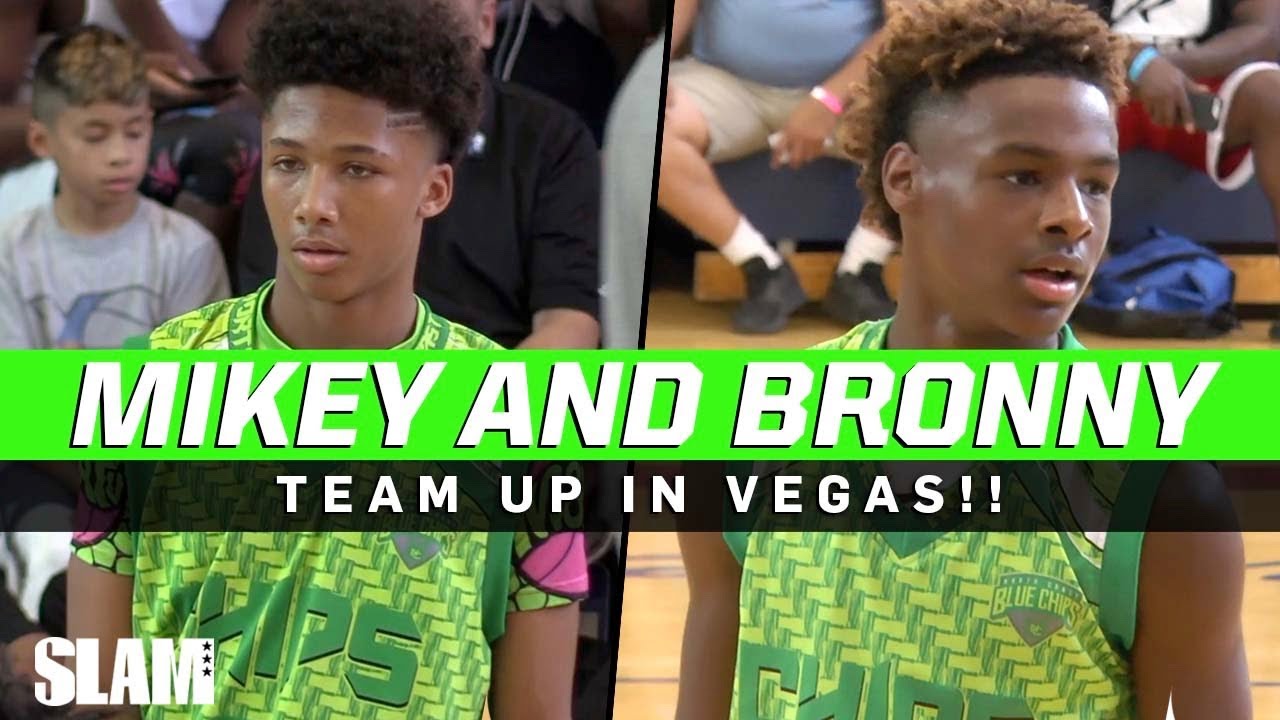 BRONNY JAMES IS TEAMING UP WITH MIKEY WILLIAMS 