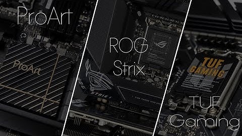 Close Up Asus Mainboard Z690 Series