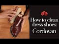 HOW TO CLEAN CORDOVAN SHOES · CARMINA SHOEMAKER