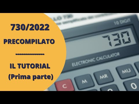 730 PRECOMPILATO -  IL TUTORIAL (PRIMA PARTE)