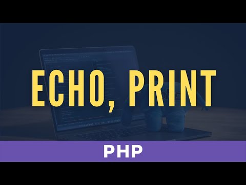 EP. 1 การแสดงผลทางหน้าจอ (echo, print)